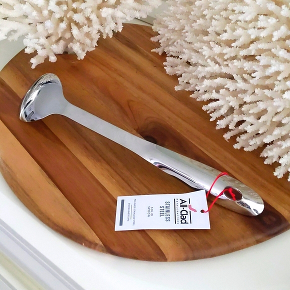 All-Clad 🔥NWT🔥 -solid cooking spoons. NEVER USED! Quality peace for kitchen.A+ - Picture 7 of 10
